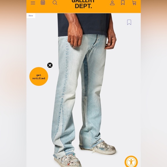 Gallery dept. 90210 LA flare jeans - Picture 1 of 7